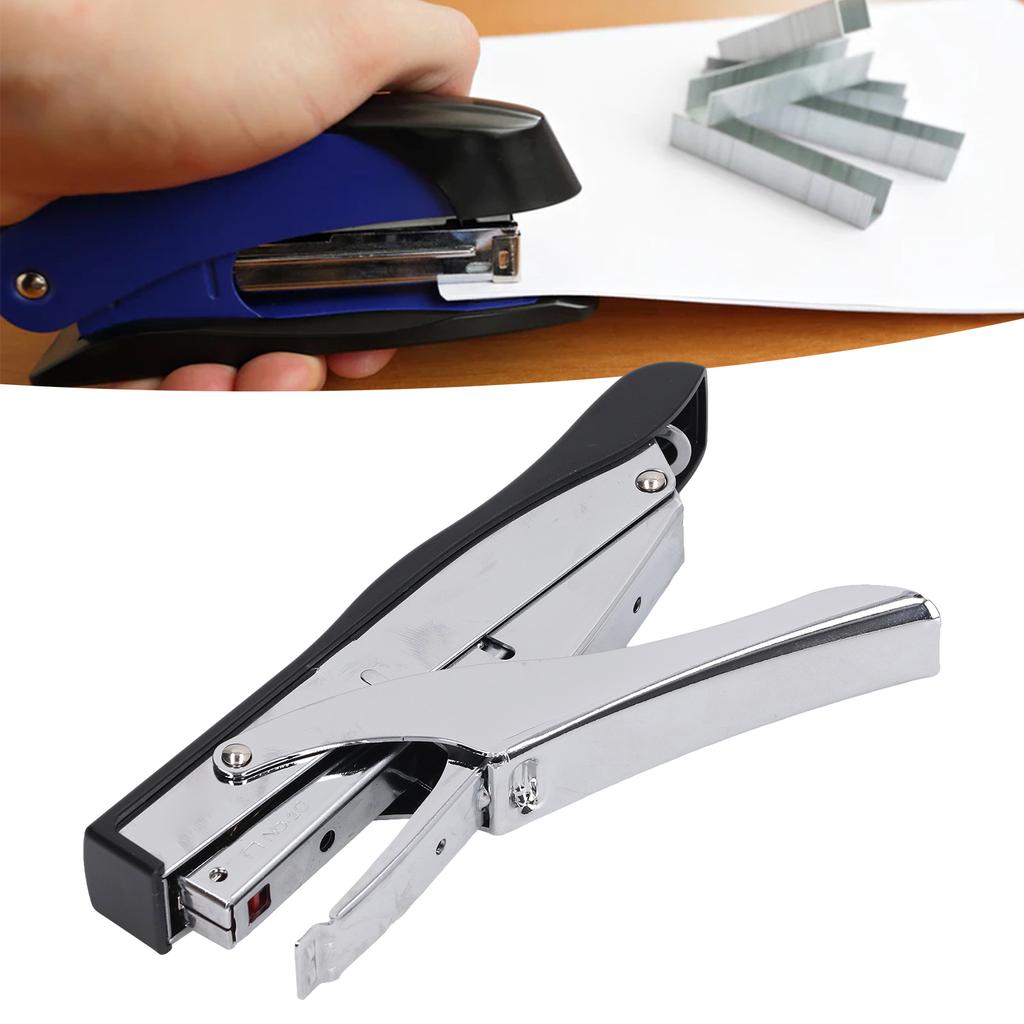 Hand Held Stapler 10 Sheets Capacity Ergonomic Labor Saving   Stapler for Binding Documents