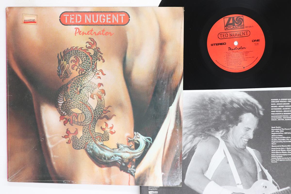 LP Record TED NUGENT Penetrator 7801251 ATLANTIC 1984 US Rock Used