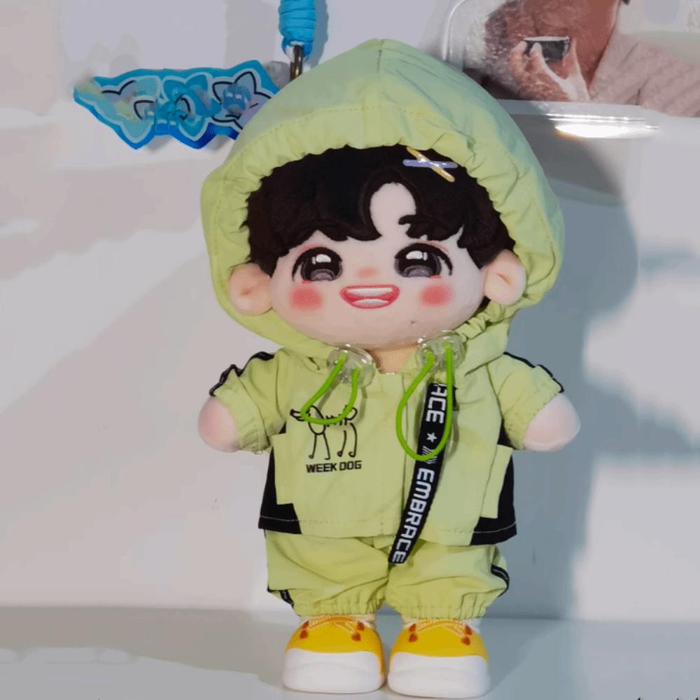 Dress Up 20cm Cotton Doll Clothes Outdoor Jackets Plush Doll Clothes Doll Accessories