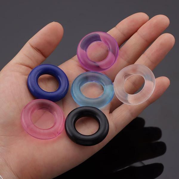 6PCS PenisCockRingforMenDelayEjaculationErectionSexToysfor CouplePenisringMandelayRings