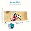 1. FC Köln Print  Cushion Non-slip Laptop Tablet Big Mousepad XXL Mat Mini PC Playmat With Lock edge