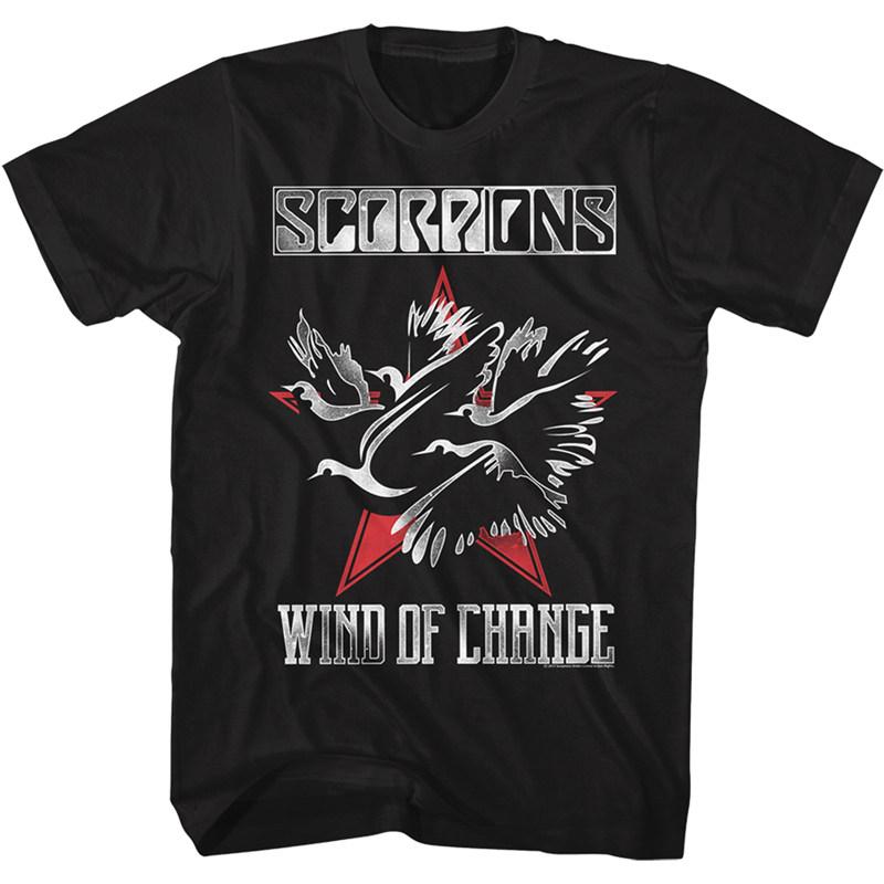 Scorpions 1984 Casual Tshirt Luxury Brand for Men and Women Top