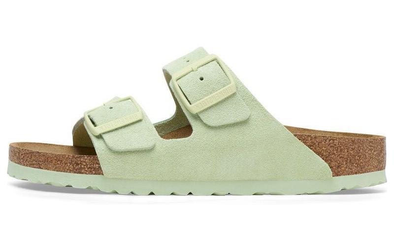 Birkenstock Arizona Большая пряжка Нубук Зеленый 1026831 36