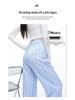 Women's Plaid Pleated Wide-Leg Suit Trousers