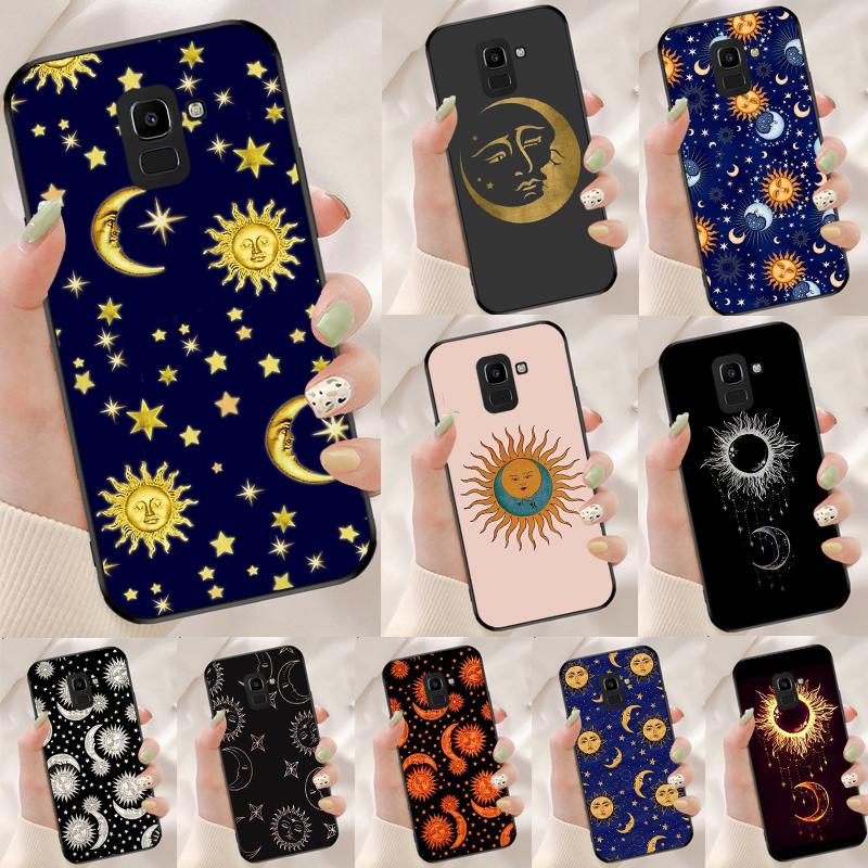 Vintage Moon and Sun Stars For Samsung Galaxy M14 M34 M54 M20 M06 M16 M12 M13 M15 M35 M55 M33 M53 M21 M31 M32 M52 Case