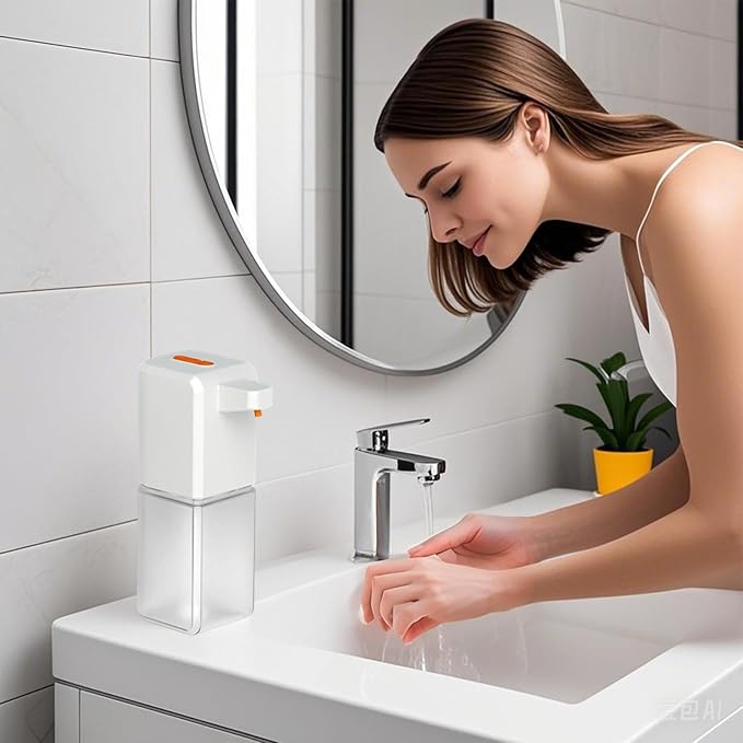 500ML Automatic Inductive Soap Dispenser Foam Washing Phone Smart Hand Washing Soap Dispenser Dispenser For Home Bathroom