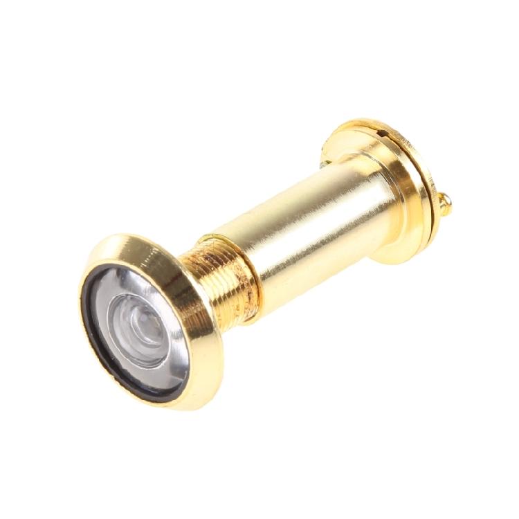 

Міцний дверний вічко з протипідглядовою задньою кришкою для домашнього офісу золотий