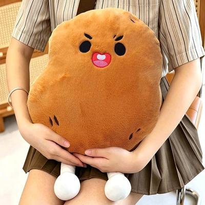 Potato Plush Sofa Bed Cushion Backpack Pendant - Cute Toy Figure for Students