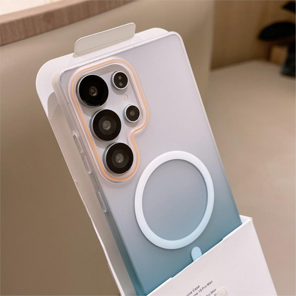 Gradient Color Matte Clear For Magsafe Wireless Charge Case For Samsung Galaxy S26 Plus S25 S24 S23 S22 Ultra Magnetic Cover