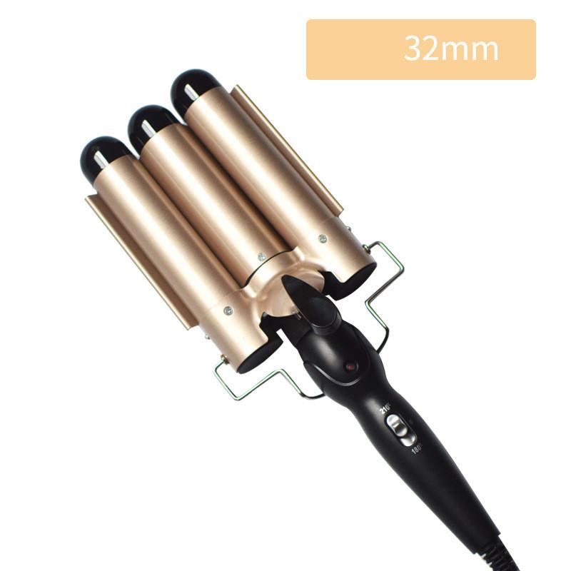 Ceramic Hair Salon 3 Barrel Hair Wave Waver Curling Iron Hair Wand Curler