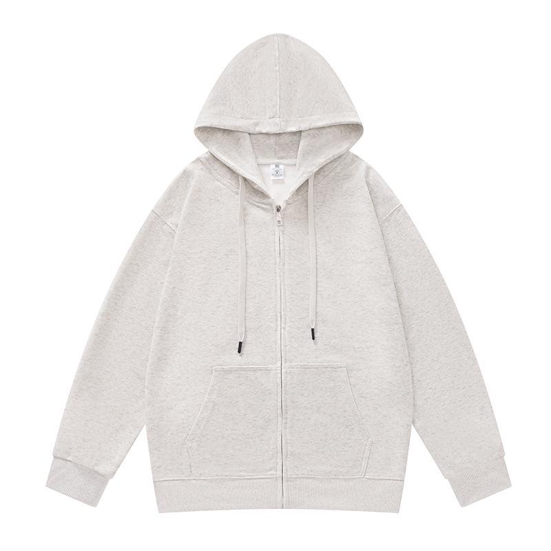 Bluza rozpinana z kapturem w stylu hongkońskim, unisex – Codzienna kurtka sportowa dla mężczyzn i kobiet