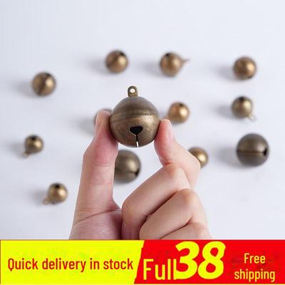 Vintage Handmade Small Copper Bell Pendant for DIY Jewelry or Pet Charm