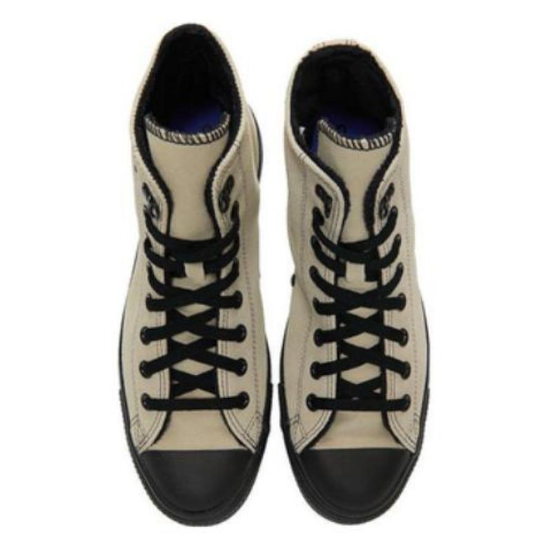 Converse Chuck Taylor All Star Comfortable and Versatile Abrasion Absorbing High Top Espadrilles Unisex Beige