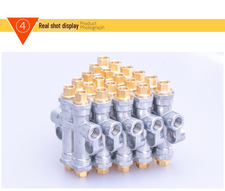 Precision Oil Distributor & Injection Molding Machine: RH Oil Circuit Block & HEGR Manifold