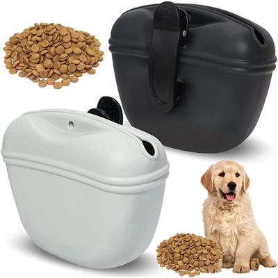 Bolsa de Silicona para Premios de Perro Mascota Portátil Cinturón para Entrenamiento de Perros Alimentador Exterior Bolsita para Snacks de Cachorro Bolsa de Almacenamiento de Recompensas Alimentarias Suministros para Mascotas