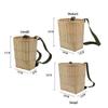 Bamboo Weave Crossbody Basket: Traditional Tea Picking & Tourism Photo Prop