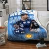 1 pièce Couverture en flanelle Célébration de Messi de l'Argentine Super Douce Mignonne Confortable pour Voyage Literie Canapé Canapé Couverture Y7304