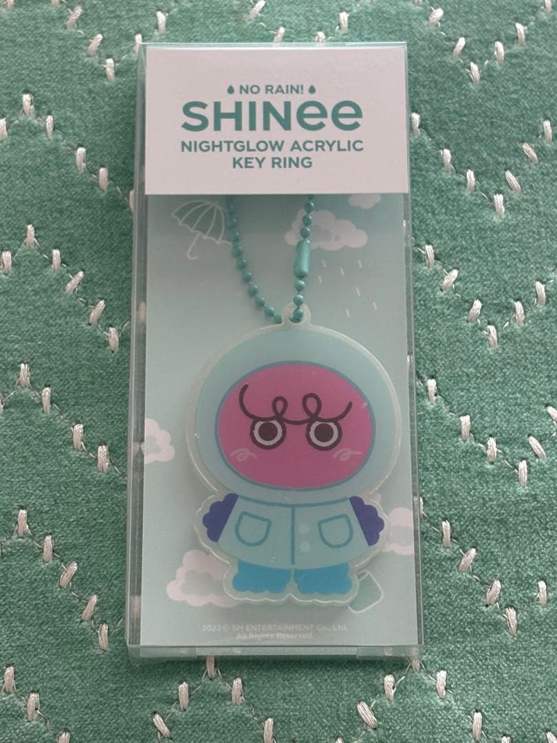 [Б/У] SHINEE KEY КЛЮЧНИЦА АКРИЛОВАЯ NIGHT GLOW