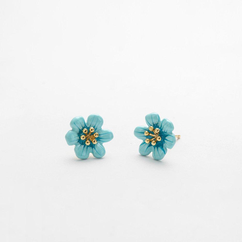 Camellia Flower Earrings [When the Camellia Blooms, Worn by Gong Hyo-jin and Yoona]