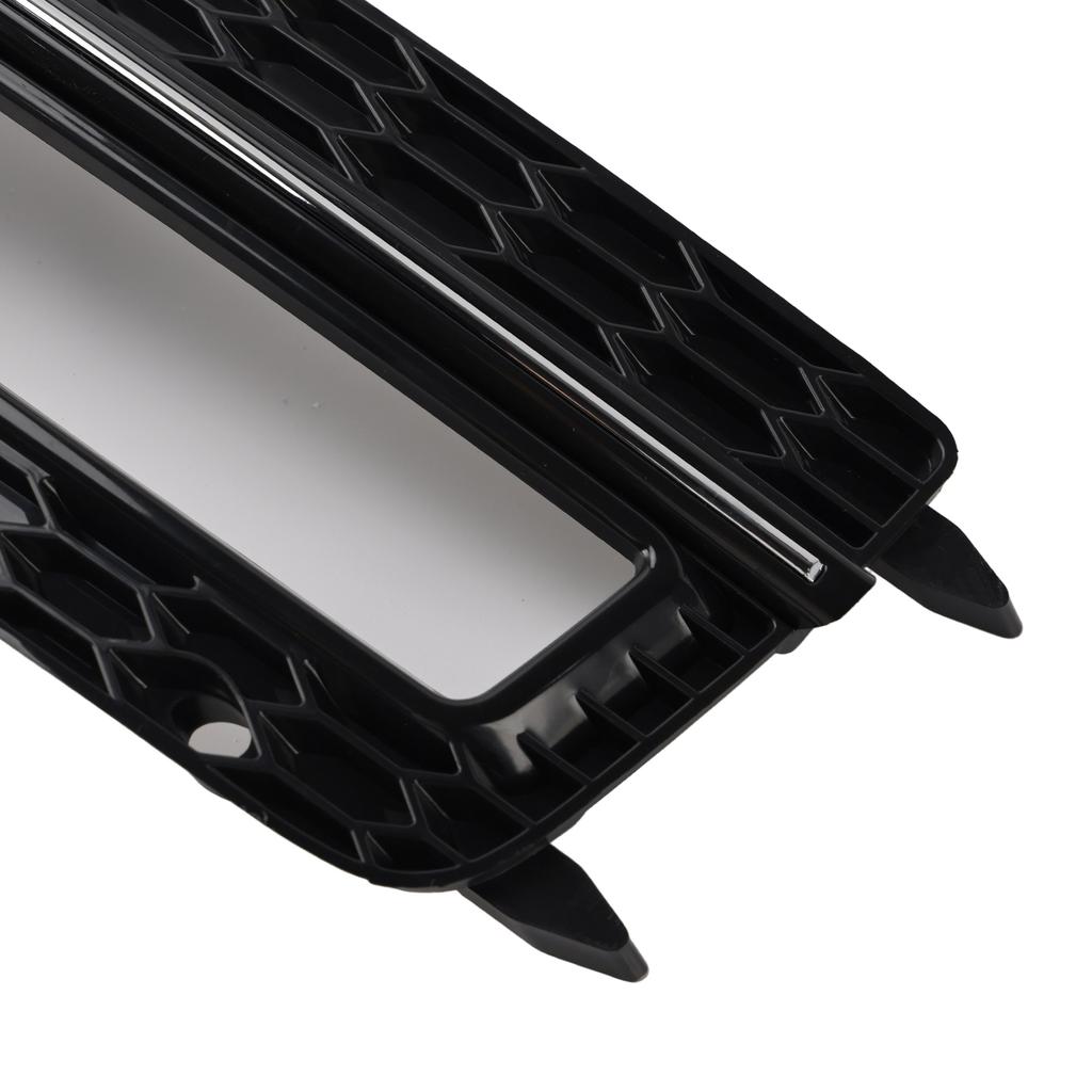 2 STK Støtfanger Tåkelys Lampe Deksel Grill Gitter 8K0807682M 8K0807681L Passer A4 S-line S4 2013-2015