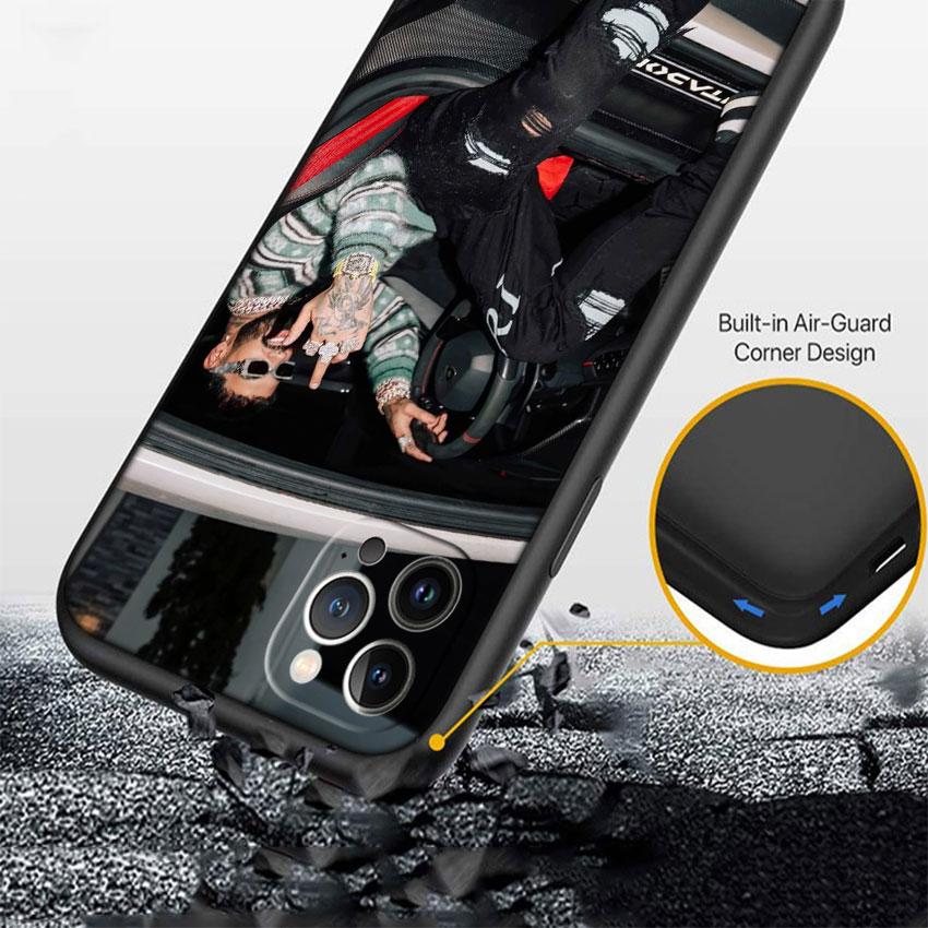 LO11 Anuel AA Soft Shell Handyhülle für Redmi Note 13 14 Pro+ Plus A3 A3X 13X 13C 13R 14S 14C 14R