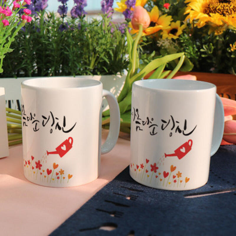 tc169-Design Mug 2p-You are more beautiful than flowers