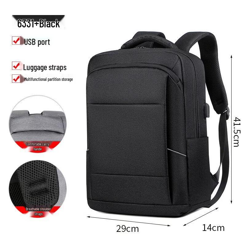 MDNG Мужской легкий деловой рюкзак для ноутбука