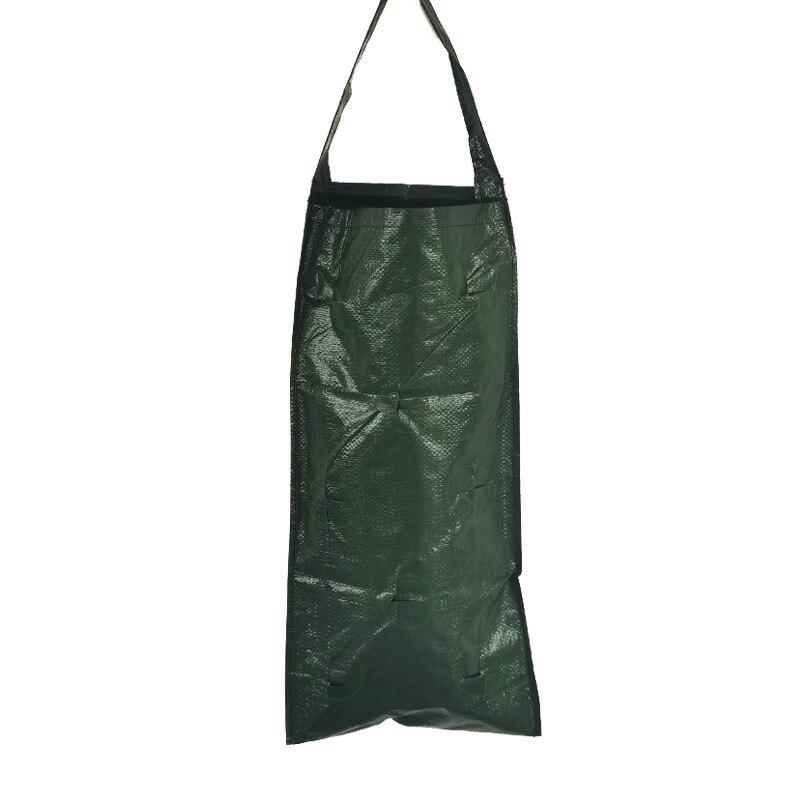 

Подвесной посадочный мешок с 6 отверстиями Подвесной посадочный мешок Мешок для выращивания растений Мешок для выращивания растений Горшок для питания Плетеный полиэтиленовый мешок 25X60CM темно-зеленого