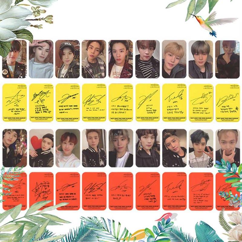 Buy 9Pcs Kpop NCT 127 Neo Zone Album Photocard Self Made Autograph