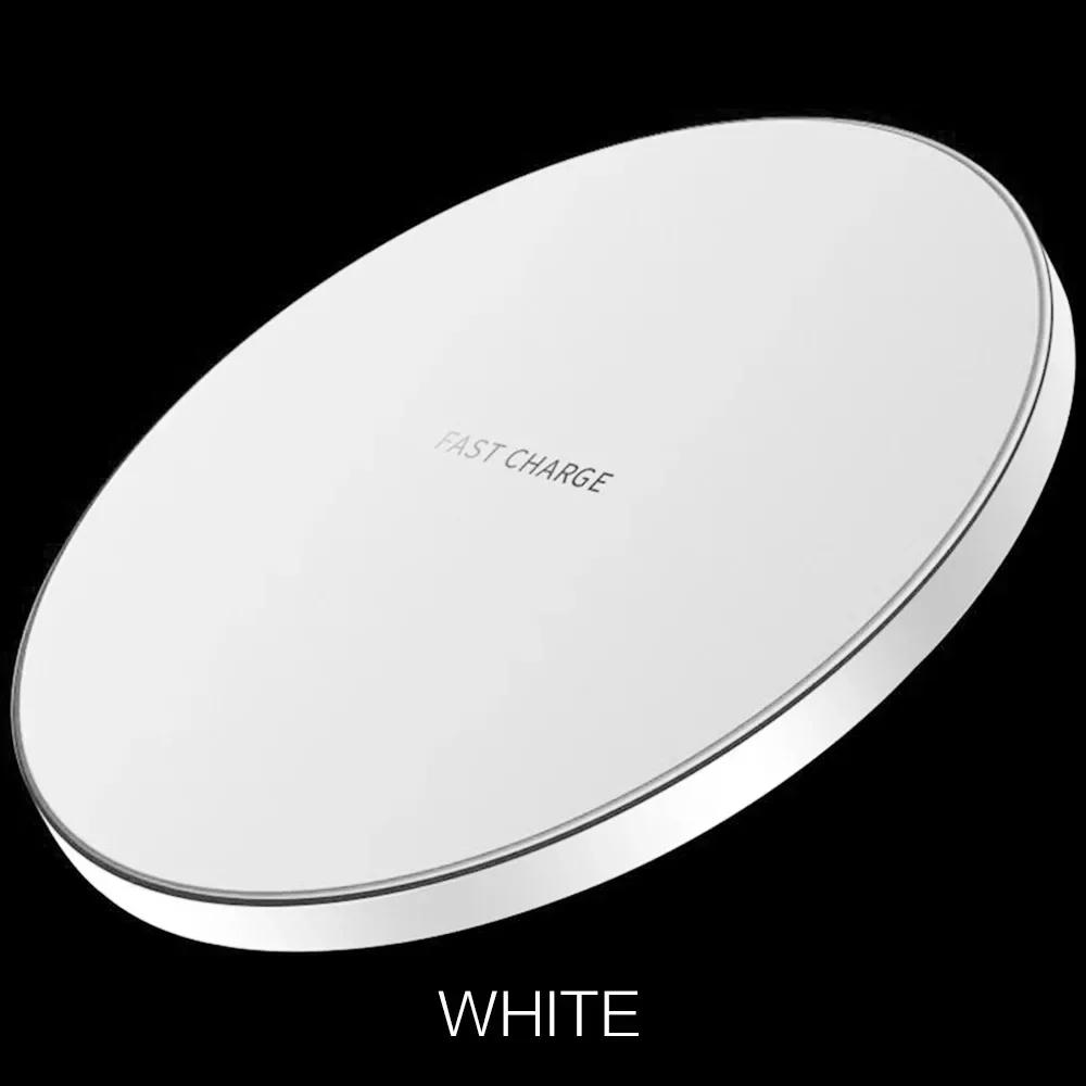 10W Qi Wireless Charger Pad for iPhone 13 12 11 X Pro Max For Samsung Galaxy S21 S20 S10 S9 S8 Xiaomi Wireless Charging