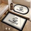 Bathroom Floor Mat Bathroom Non-slip Absorbent Toilet Strong Door Washroom Diatom Mud Quick Drying Mat Carpet Bathroom