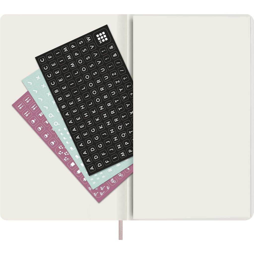 Weekly Planner Moleskine Precious Ethical 2027 Large Softcover Vegea Python Pink Boxed DSPRETD2512WN3BY27