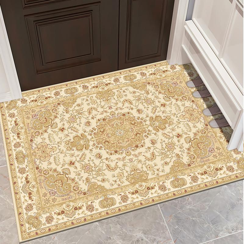 Vintage Living Room Carpet Ethnic Style Bedroom Bedside Carpet Hotel Homestay Fully Carpeted