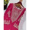 Women Bollywood Ready To Wear Party Wear Sharara Suit Salwar Kameez Set Dress SC-2204