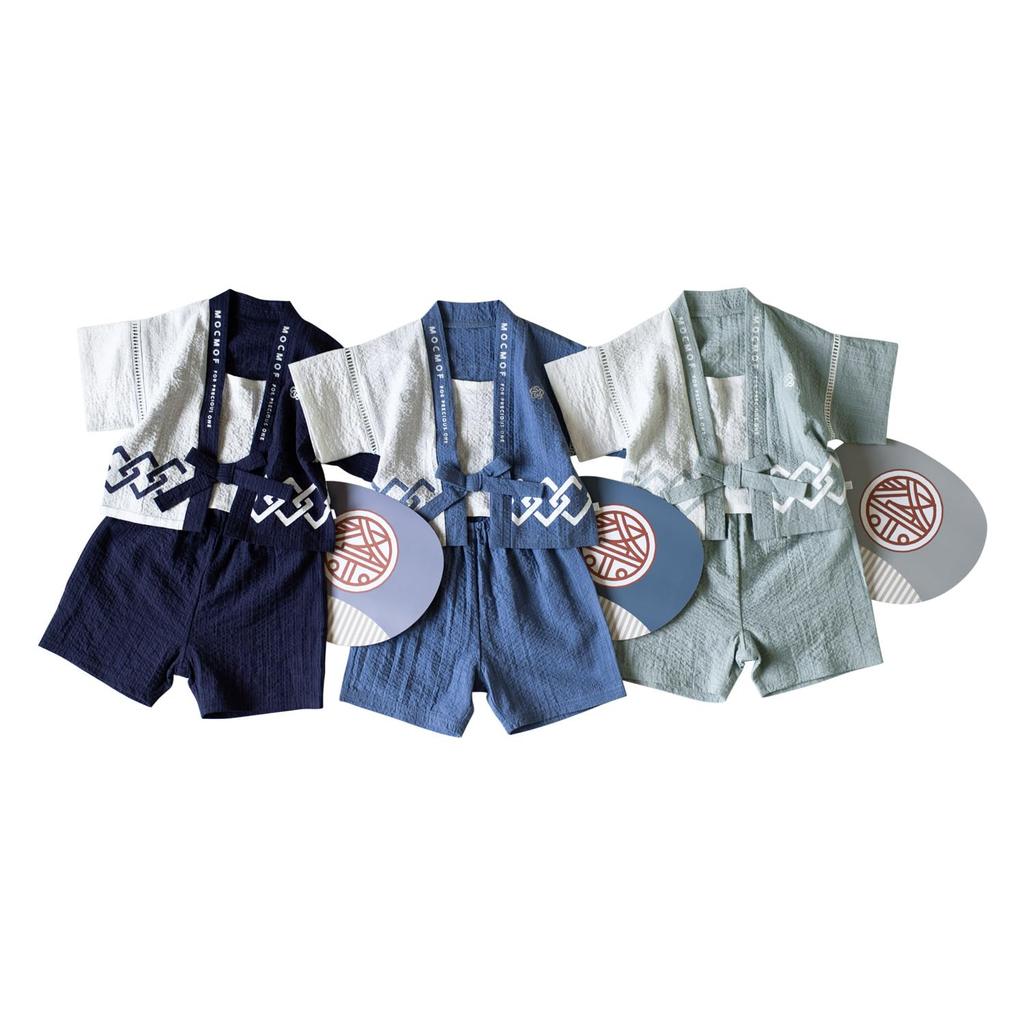 Mocmof Baby Japanese Size 80 Clothes, Children's Clothing, Clothing, 622-566145, Blue,