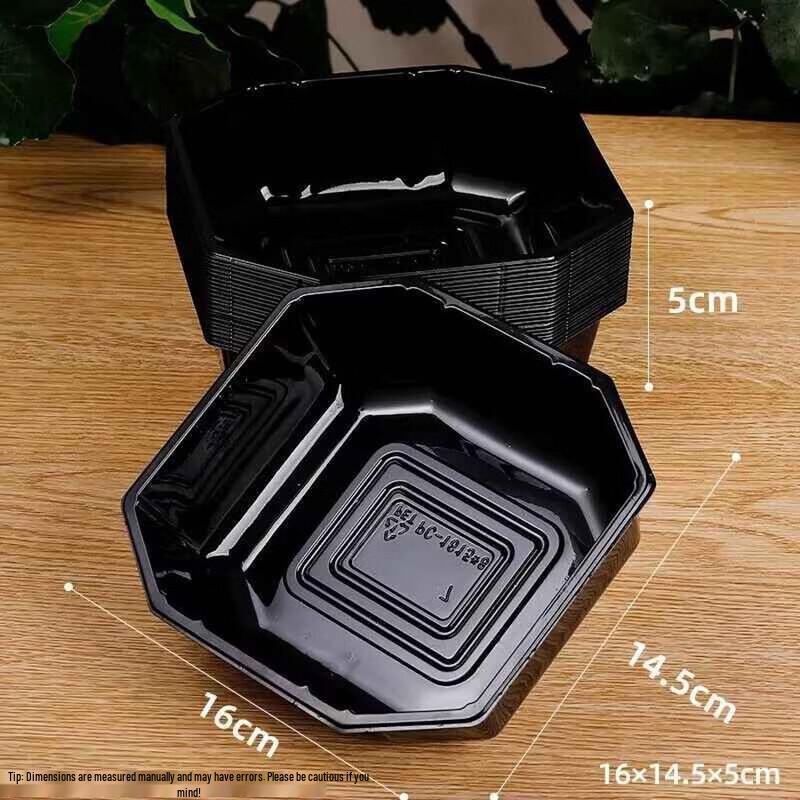 

Miaojiayi Disposable Rectangular Plastic Food Trays