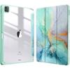 Compatible Acrylic Protective Case with Pen Slot for iPad 11 Air 4 & iPad Pro 13, M4 Leather Edition
