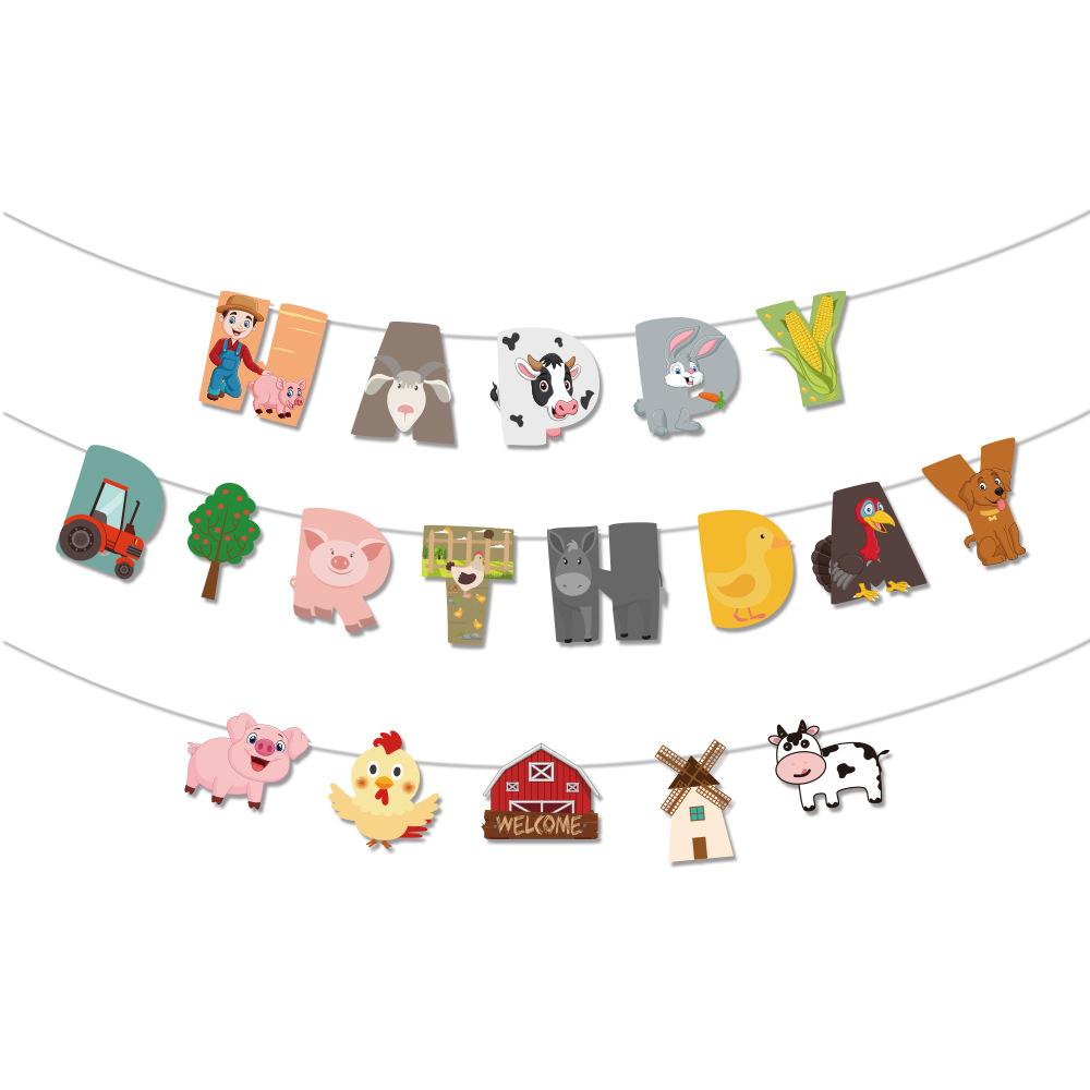 Farm Animal Party Decoration Farm Walk Balloon Decoration Package Birthday Party Supplies In Farm Yard