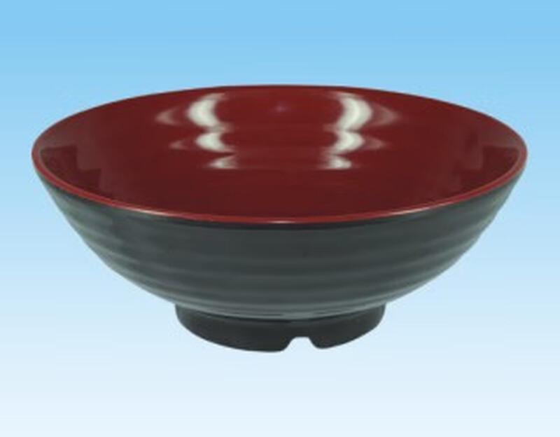 7.75-inch Two-Tone Frosted Melamine Bowl