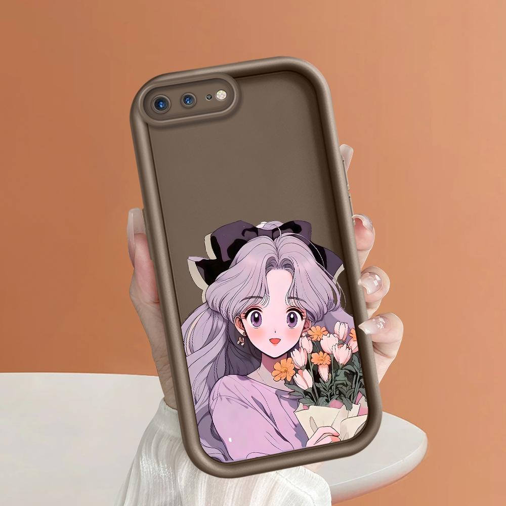 

Милый чехол для телефона для девочек iPhone Samsung Galaxy Xiaomi Redmi POCO HUAWEI Honor противоударный резиновый мягкий гибкий чехол Samsung A20/A30