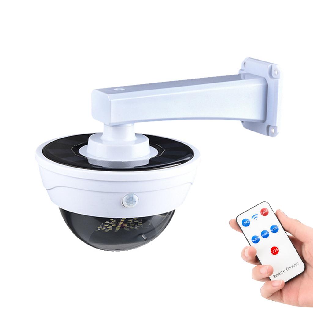 Outdoor Motion Sensor Solar Lights Fake Security Camera Solar Wall Lamp Garden Lamp 3 Lighting