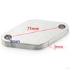 304 Stainless Steel 35mm/38mm Wastegate Blockoff Plate for