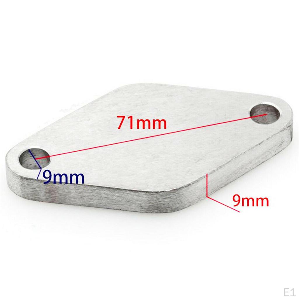 304 Stainless Steel 35mm/38mm Wastegate Blockoff Plate for