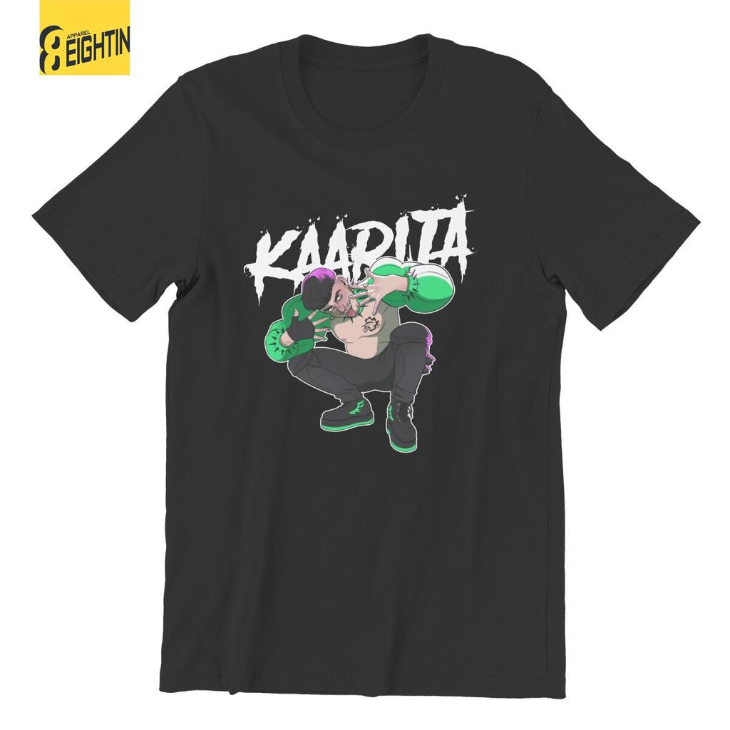 Kaarija Eurovision Cha Cha Cha Men's T Shirt  Leisure Tee Shirt Short Sleeve Crew Neck T-Shirt Cotton Classic Clothes