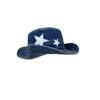 Wide Brim Western Cowboy Hat Adjustable Outdoor Sun Hat Kawaii Mountaineering Hat  Hiking