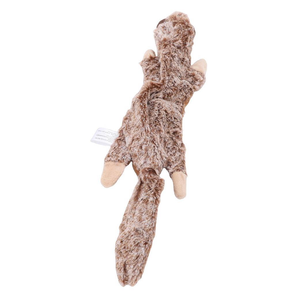 Dog Plush Squeaky Toy Wearproof Bite Proof Teeth Cleaning Pet Puppy Chew Toy Cute Animal Style Groundhog