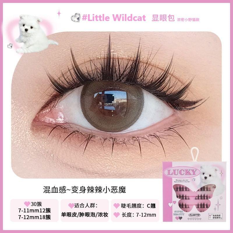 FLORTTE - False Eyelashes - 4 Style