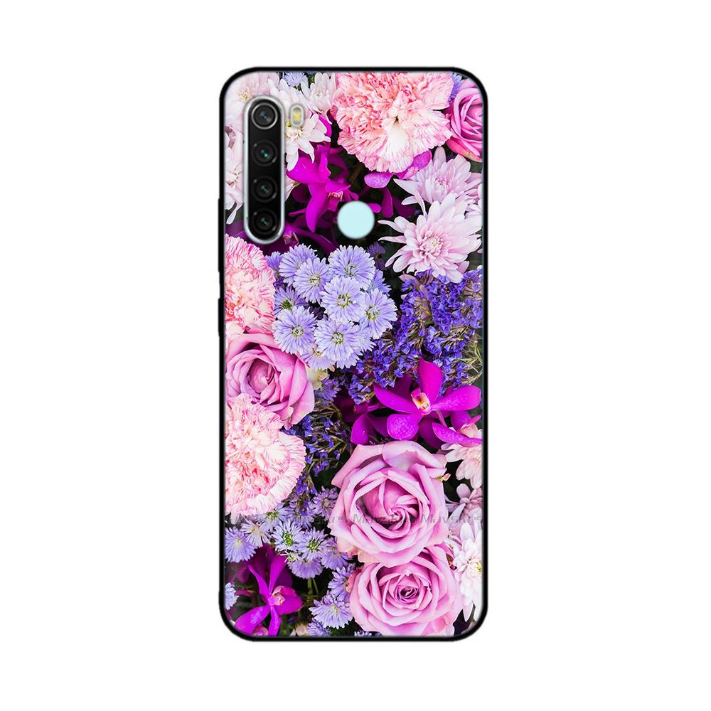 Per Xiaomi Redmi Note 8T Custodia Fantasia Protezione Completa Morbido Silicone Liquido Cover Cartone Animato per Redmi Note 8T Note8T Guscio Fundas