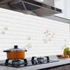 High-Temperature Resistant Oil-Proof Kitchen Stickers: Self-Adhesive Aluminum Foil for Stovetop, Cupboard, and Fume Wall Protection