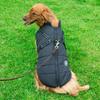 Large Pet Dog Jacket With Harness Winter Warm Dog Clothes For Labrador Waterproof Big Dog Coat Chihuahua French Bulldog Outfits